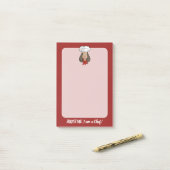 Woman Chef Post-it® Notes (Op bureau)