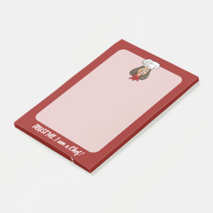 Woman Chef Post-it® Notes