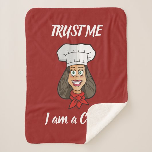Woman Chef Sherpa Deken (Voorkant)