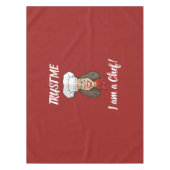 Woman Chef Tafelkleed (Voorkant)