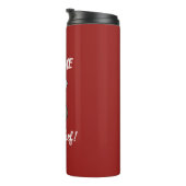 Woman Chef Thermosbeker (Geroteerd rechts)