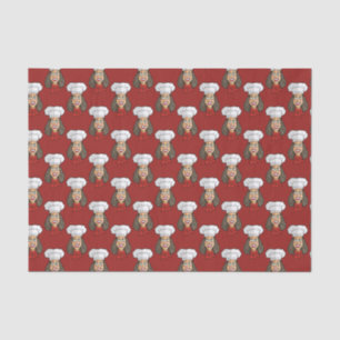 Woman Chef Tissuepapier