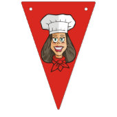 Woman Chef Vlaggetjes (Tweede vlag)