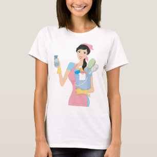 Woman Cleaning T-shirt