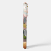 Woman Dog Park Bench Portrait Case-Mate iPhone Case (Achterkant / Rechts)