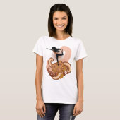 Woman Doing Yoga T-shirt (Voorkant volledig)