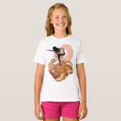 Woman Doing Yoga T-shirt (Voorkant volledig)