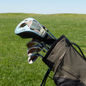 'Woman Driver' Lady's Golf Head Hoesje Golfheadcover (Insitu)