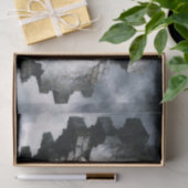 Woman Emerging from Brick Wall Decoupage Tissuepapier (Geschenk)