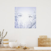 Woman Eyes Poster (Keuken)