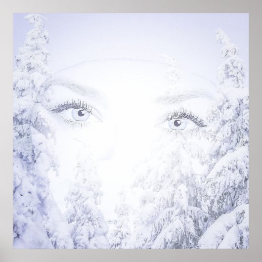 Woman Eyes Poster (Voorkant)