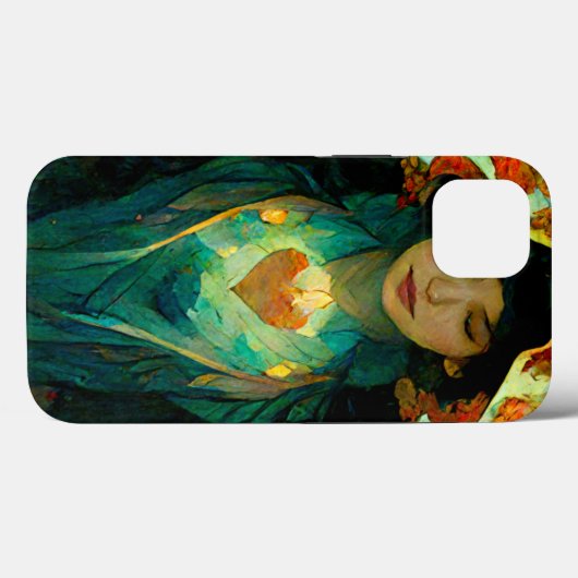 Woman Fantasy Sci-Fi met gloeiend hart Case-Mate iPhone Case (Achterkant (horizontaal))