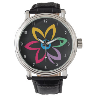 WOMAN FLOWER HORLOGE