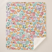 woman fun gift sherpa deken (Voorkant)