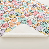 woman fun gift sherpa deken (3/4)