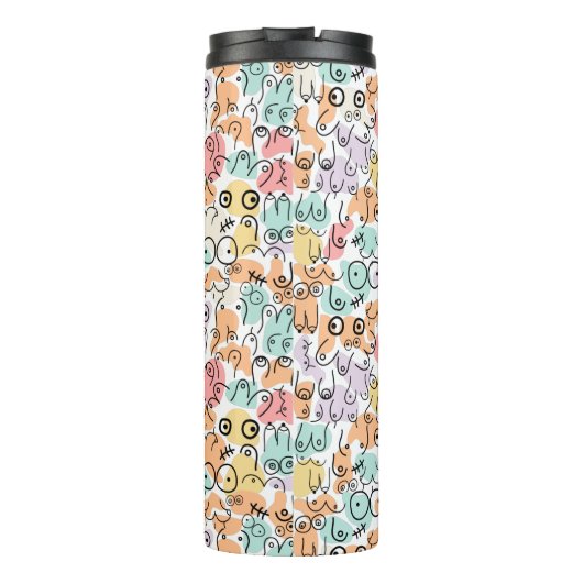 woman fun gift thermosbeker (Achterkant)