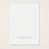 Woman Girl Face White Earring Display Kaart (Achterkant)