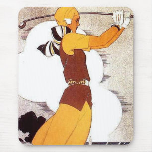 Woman Golfer Muismat