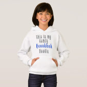 woman Hanukkah Hoodie (Voorkant volledig)