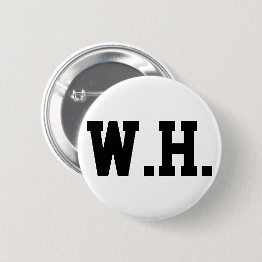 Woman Haters Club Three Stooges Button (Voorkant /achterkant)