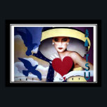 Woman Heart Art Deco Poster<br><div class="desc">Kunst voor vrouwen Kunst Deco Poster  Afdrukken poster afdrukken Afdrukken  vintage posters  ,  Victoriaans ,  kunstdeco ,  retro ,  fascinatie ,  nostalgisch ,  muurkunst ,  kantoor ,  kunstdeco mode ,  reizen ,  oud ,  kunst ,  antiek ,  gerestaureerd ,  nostalgie ,  noot ,  alle ,  artiesten ,  posters</div>