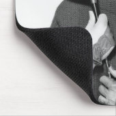 Woman Holding Golf Club Muismat (Hoek)