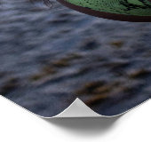 Woman In A Green Swimsuit Poster (Hoek)