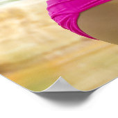 Woman In A Pink Bikini Poster (Hoek)