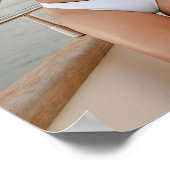 Woman In A White Swimsuit Poster (Hoek)