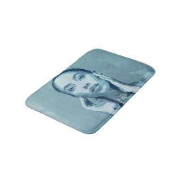 "Woman in Blue" Badmat