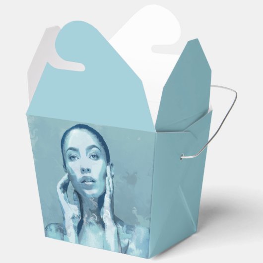 "Woman in Blue"  Bedankdoosjes (Open)