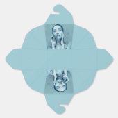 "Woman in Blue"  Bedankdoosjes (Ongevouwen)