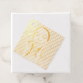 "Woman in Blue" Bedankjes Labels (Met doos)