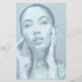 "Woman in Blue" Briefpapier (Voorkant)