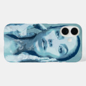 "Woman in Blue" Case-Mate iPhone Case (Achterkant (horizontaal))