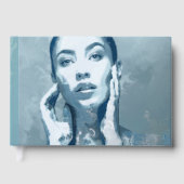 "Woman in Blue" Gastenboek (Voorkant)