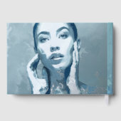 "Woman in Blue" Gastenboek (Achterkant)