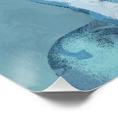 "Woman in Blue" Glossy Poster (Hoek)