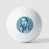 "Woman in Blue" Golfballen (Voorkant)