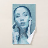 "Woman in Blue"  Handdoek (Handdoek)