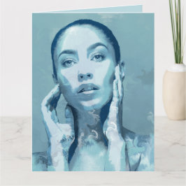 "Woman in Blue" Kaart