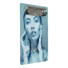"Woman in Blue" Mini Klembord