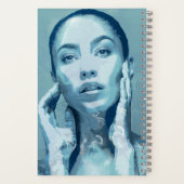 "Woman in Blue" Notitieboek (Achterkant)