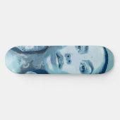 "Woman in Blue" Persoonlijk Skateboard (Horizontaal)