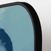 "Woman in Blue" Pickleball Paddle (Links Detail)