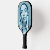 "Woman in Blue" Pickleball Paddle (Links)