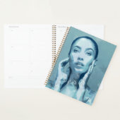 "Woman in Blue" Planner (Display)