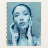 "Woman in Blue" Planner (Voorkant)