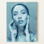 "Woman in Blue" Planner (Achterkant)