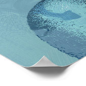 "Woman in Blue" Poster mat (Hoek)